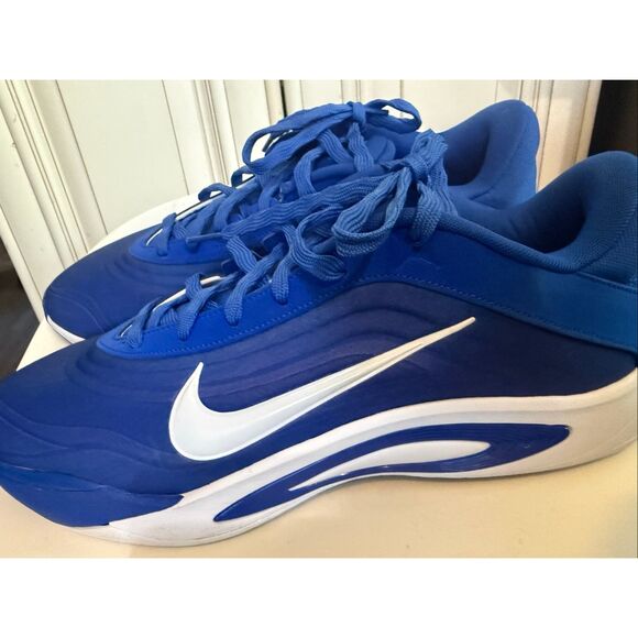 Nike Men\'s A\'One A\'ja Wilson Lace Up Athletic Basketball Shoes Blue Size 14.5 main image 4